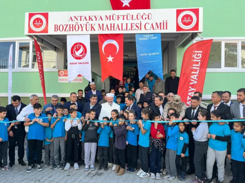 Hatay'da Mucize! 108. Cami Dualarla Açıldı!