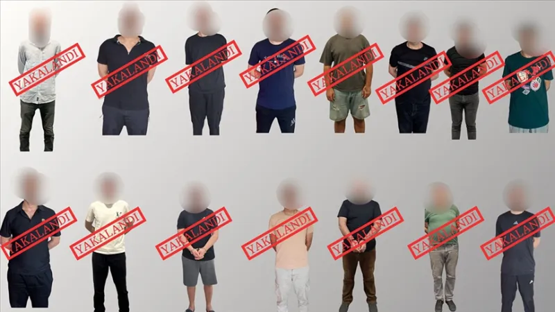 14 Kırmızı Bültenli Suçlu Türkiye’ye Getirildi