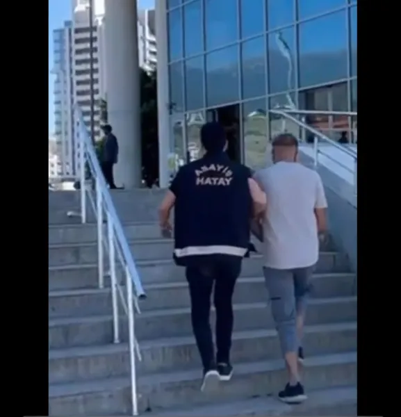 Hatay'da Şok! 2 Yıl Cezası Olan Zanlı Tutuklandı!