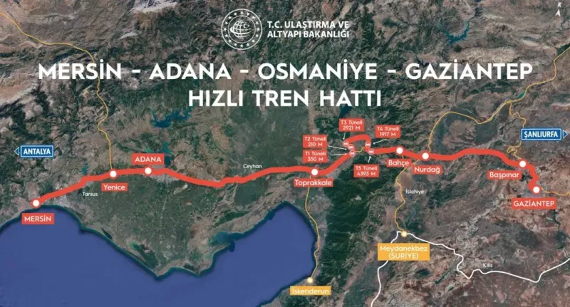 Adana-İskenderun Tren Seferleri Durduruldu