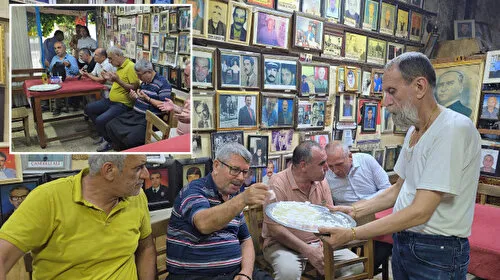 Adana'da 'Ölüler Kahvesi'nde bayram geleneği bu yıl da sürdürüldü