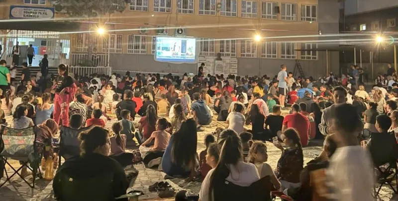 “Aile Yılı” Kapsamında Açık Havada Sinema Keyfi