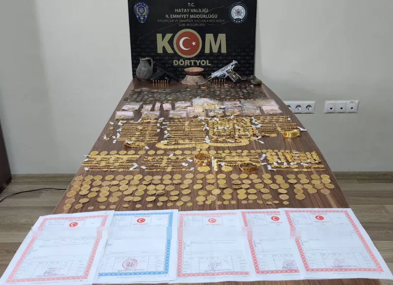 Altın Alırken Dikkat Edin: Dörtyol’da 5 kuyumcu gözaltında