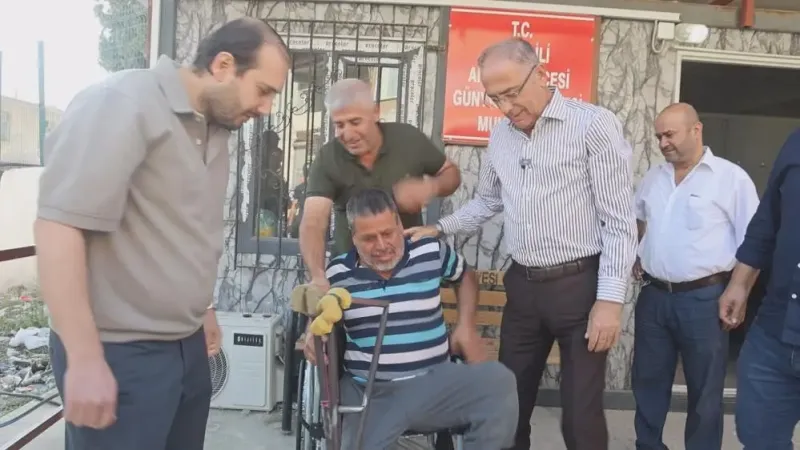 Antakya Belediyesi, engelli vatandaşa umut oldu