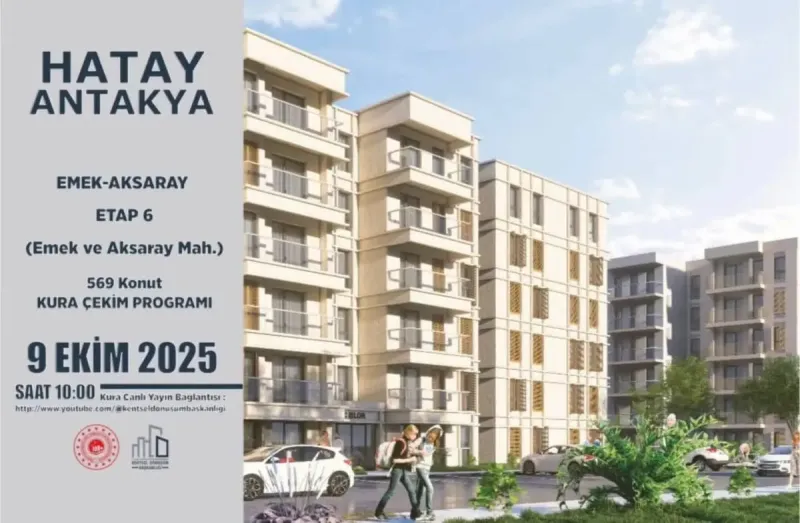 Antakya'da Kentsel Dönüşüm: Etap 6 Kura Sonuçları Açıklandı!