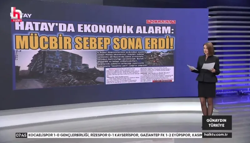 Antakya Gazetesi’nin Kritik Manşeti Türkiye Gündeminde