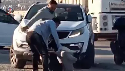 Antakya'da Şok Eden Dayak! Sokak Ortası Görüntüler Ortaya Çıktı