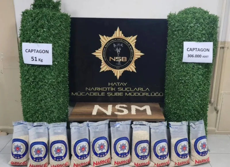 Antakya'da Şok Baskın! Çim Rulolarında Captagon Gizli miydi?