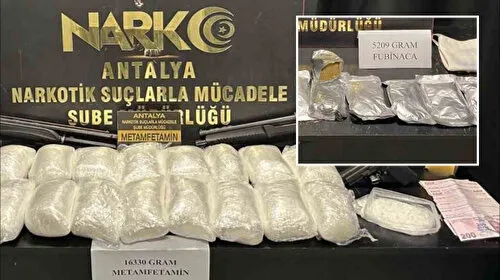 Antalya'da narkotik suçlarla mücadelede 164 şüpheli yakalandı: 16'sı tutuklandı