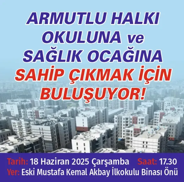 Armutlu Ayakta! Okul ve Sağlık Ocağı İçin Direniyor