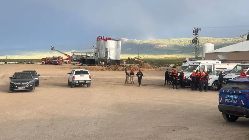 Erzurum'da Faci̇a: Asfalt Tesi̇si̇nde Patlama! 1 Ölü, 1 Yaralı