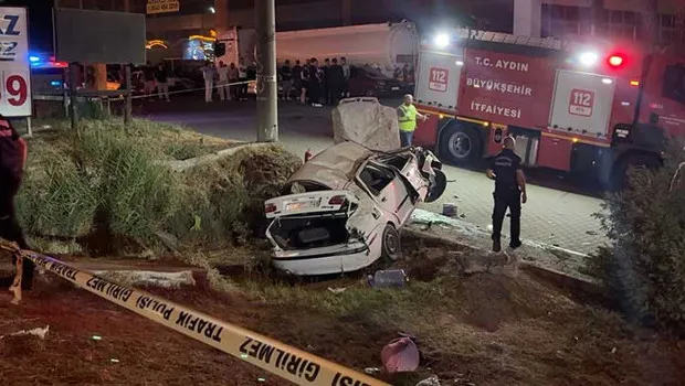 Aydın'da Feci Kaza! Zincirleme Kazada 1 Ölü, 5 Yaralı!