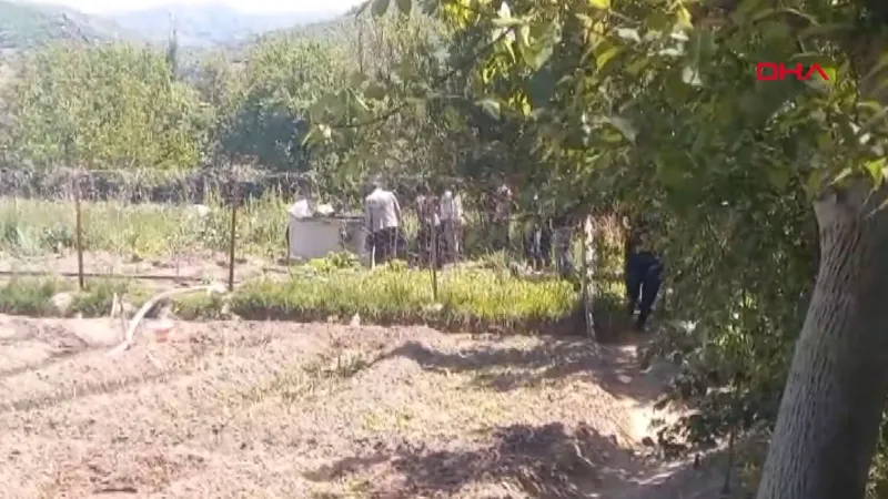 Bahçedeki sulama kuyusunda ölü bulundu