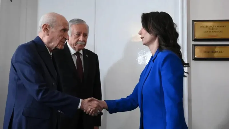 Bahçeli ve DEM görüşmesi : “Şereflendirdiniz”