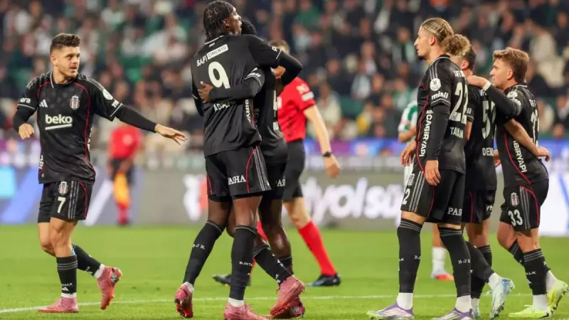 Beşiktaş Konya'yı Deplasmanda Vurdu! İşte Maçın Kritik Anları