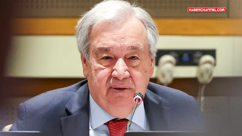 BM-Antonio Guterres: 'Barış ve diplomasi üstün gelmeli'