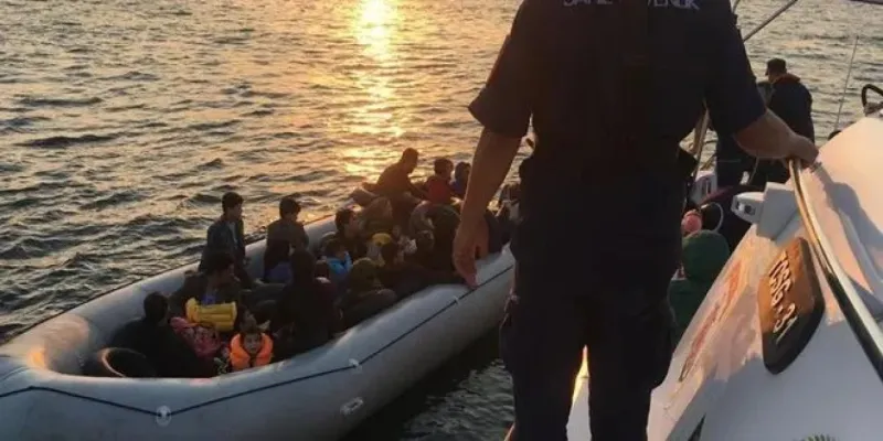 Bodrum açıklarında 26 kaçak göçmen yakalandı