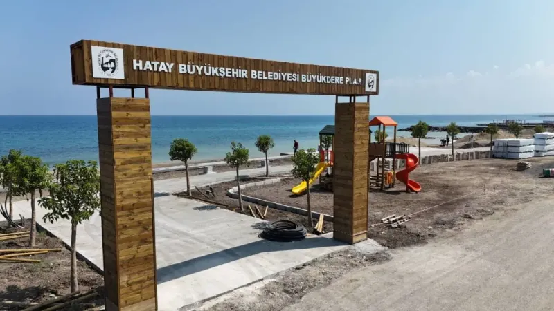 Büyükdere Plajı Yaz Sezonuna Hazırlanıyor
