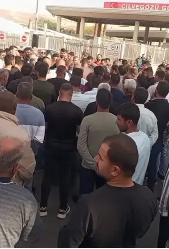 Cilvegözü Sınır Kapısında Türk Şoförlere Tehdit