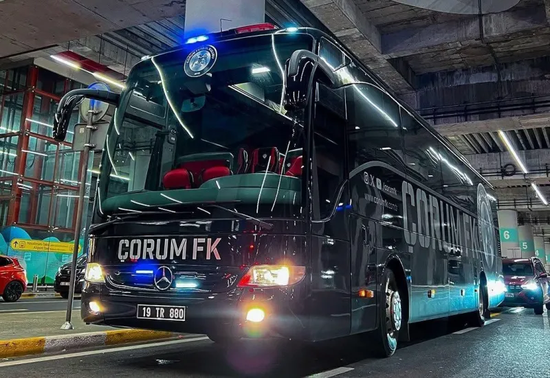 Çorumspor Deplasmana Uçakla Geldi, Dönüş Otobüsle Olacak