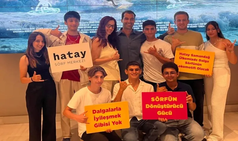 Dalgalar Hatay’a umut taşıyor