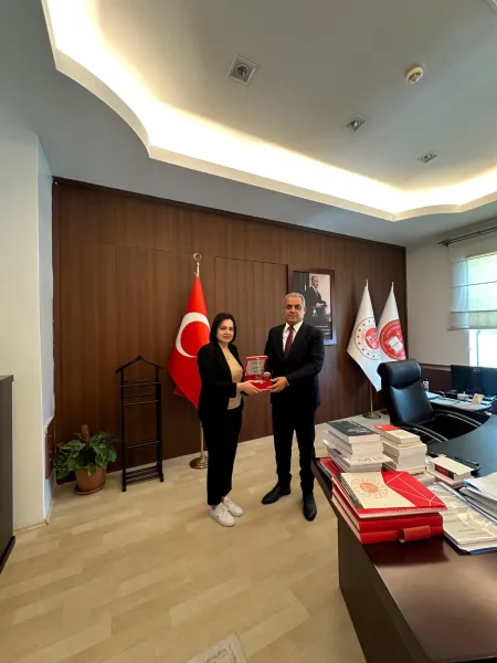 DASİFED Yeni Yönetiminden Başsavcı’ya Plaket