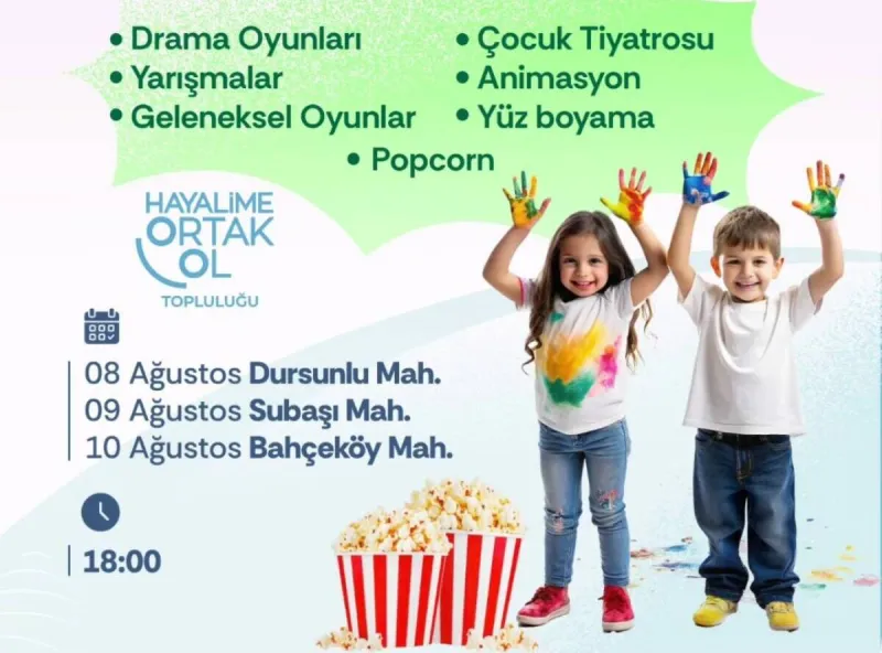 Defne'de Çocuk Şenliği! Hangi Mahallede Eğlence Var?