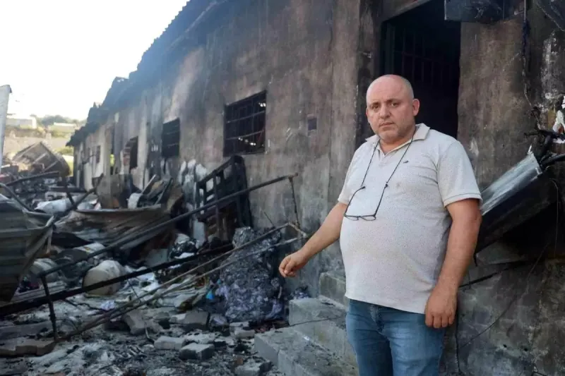 Depremzede Esnafın 10 Milyon TL’lik Yangın Kaybı