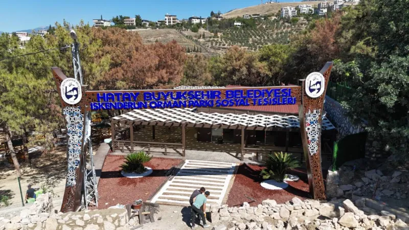 Doğayla iç içe: İskenderun Orman Parkı açılışa hazırlanıyor
