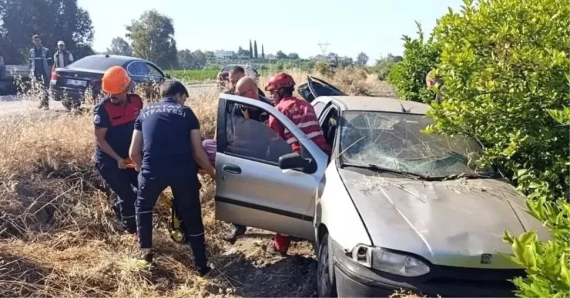 Dörtyol’da Hakimiyeti Kaybedince Bahçeye Girdi