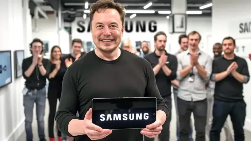 Elon Musk doğruladı: Tesla ve Samsung anlaştı