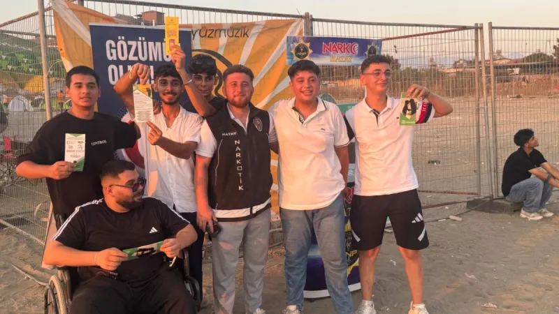 Arsuz Fest'te Şok! Emniyet'ten Suçla Mücadele Hamlesi
