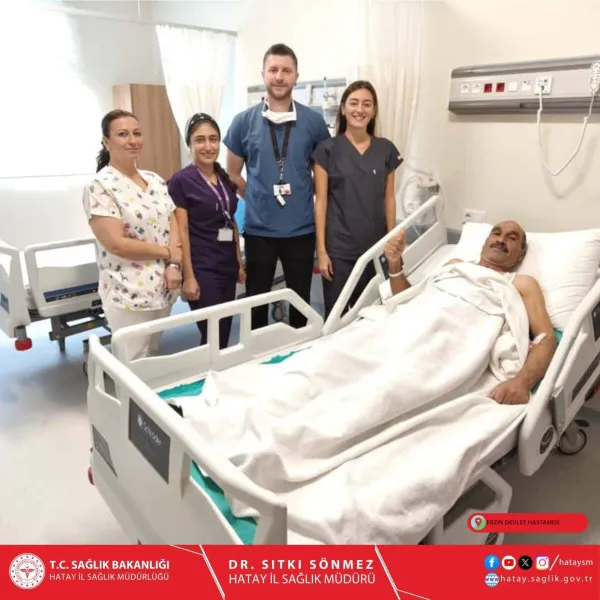 Erzin Devlet Hastanesi’ne ameliyat bölümü açıldı