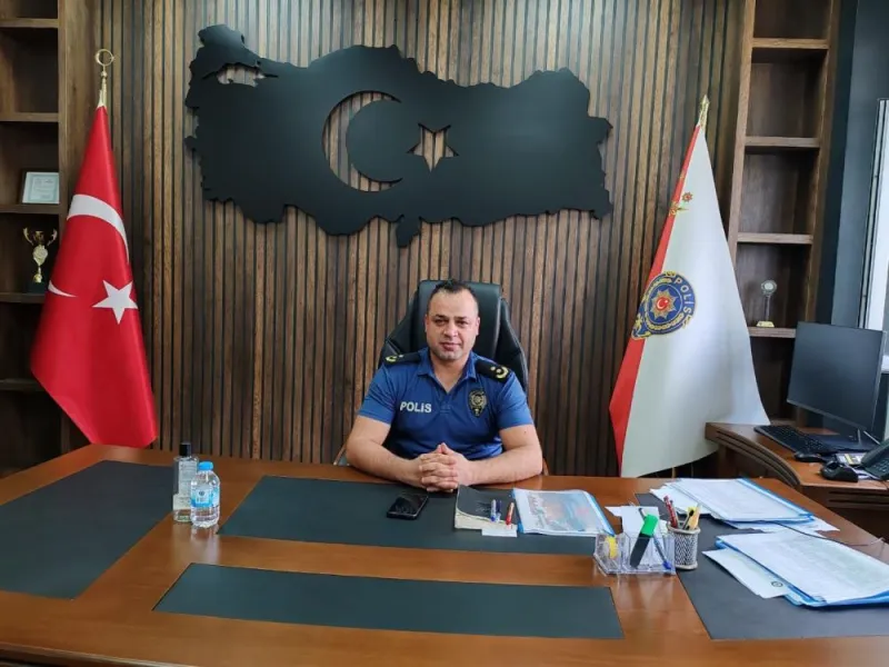 Erzin’de Yeni Emniyet Müdürü Göreve Başladı