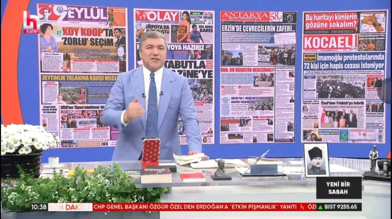Erzin’in Zaferi Antakya Gazetesi’nden Halk TV’ye taşındı