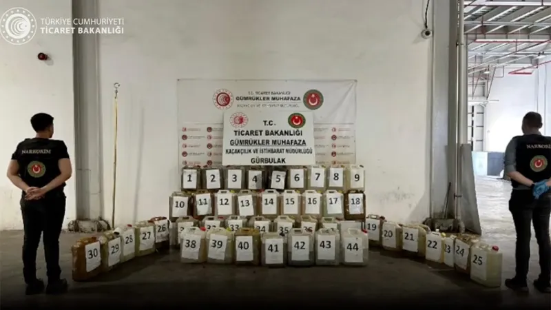 Gümrük Muhafaza Ekiplerinden Uyuşturucuya Darbe