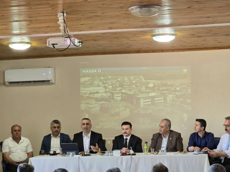 Hassa’da Köy Konutları Toplantısı Yapıldı
