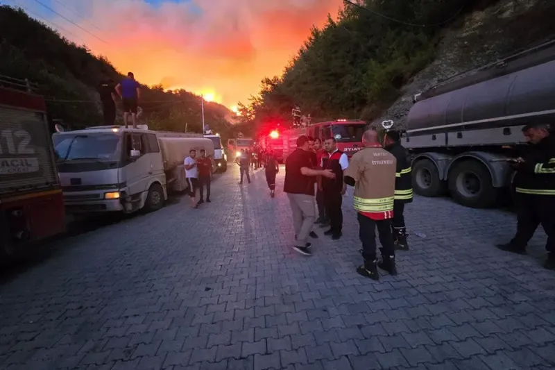 Hatay Alev Alev: Dörtyol’da 920 Hane Tahliye Edildi