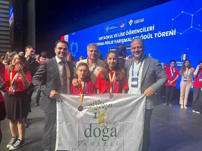 Hatay Doğa Koleji Öğrencilerinden Gururlandıran Başarı
