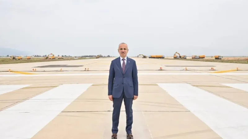 Hatay Havalimanı’nda Yeni Pist ve Apron Hizmete Giriyor