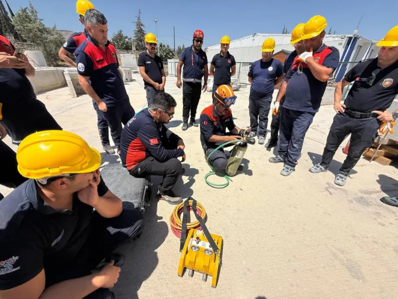 Hatay İtfaiyesi AFAD ile Güçlerini Birleştirdi