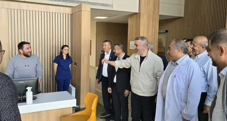 Hatay Milletvekili Kaşıkçı’dan hastane ziyareti