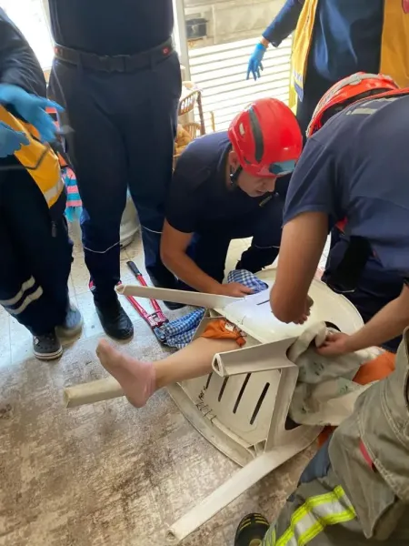 Hatay’da alışılmadık kaza