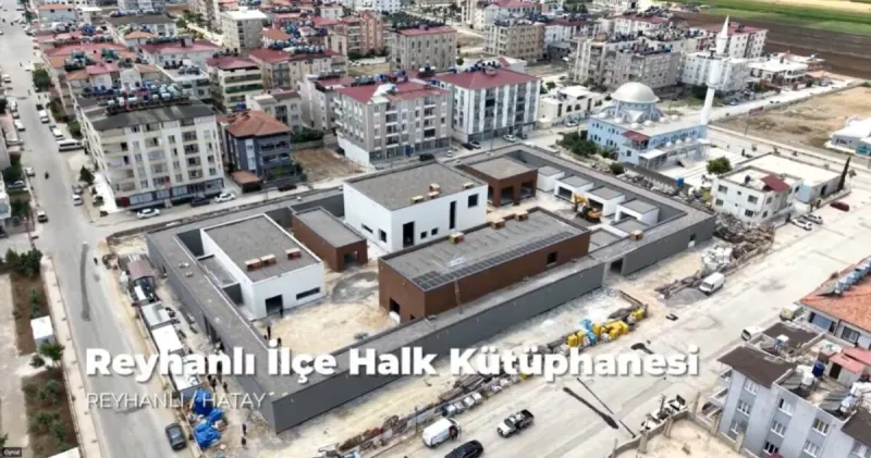 Hatay'a Modern Kütüphane! Bilgiye Erişimde Yeni Dönem Başlıyor