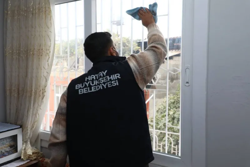 Hatay’da evde bakım hizmeti ile vatandaşlara destek