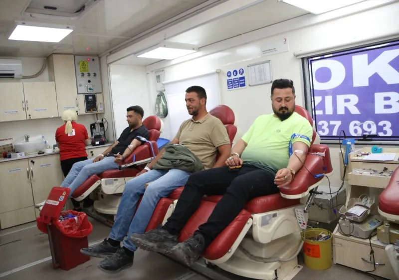 Hatay’da Gönüllüler Kan Verdi, Umut Oldu