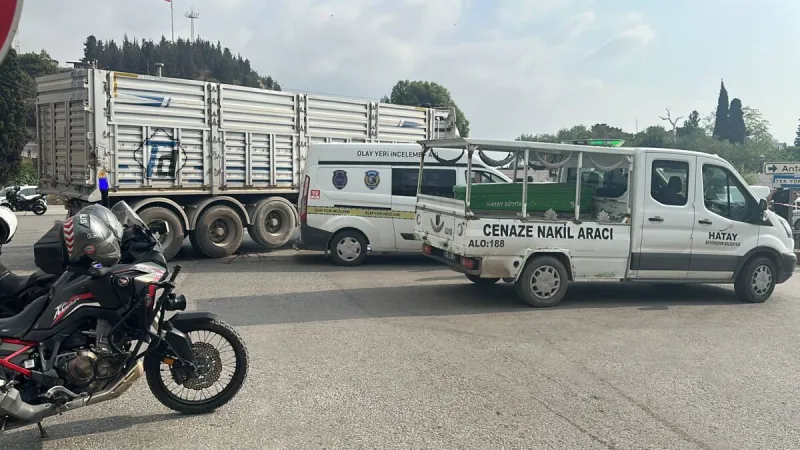 Hatay’da Kamyon Yayaya Çarptı: 1 Ölü