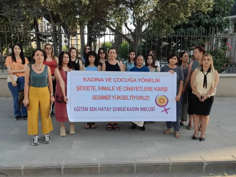 Hatay’da katliam: Kadın da çocuk da korunmadı !