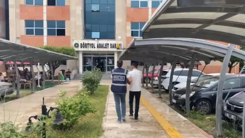 Hatay’da Uyuşturucu Suçlusu Adalete Teslim Edildi