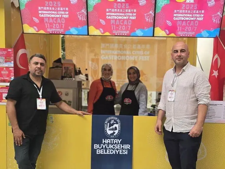 Hatay’ın Gastronomi Gücü Çin Festivali’nde Parladı